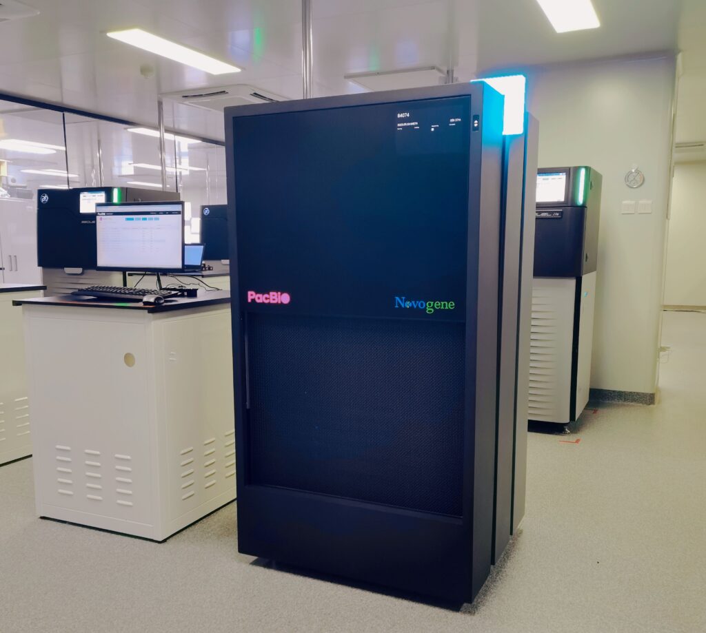 PacBio Revio sequencer in Novogene lab